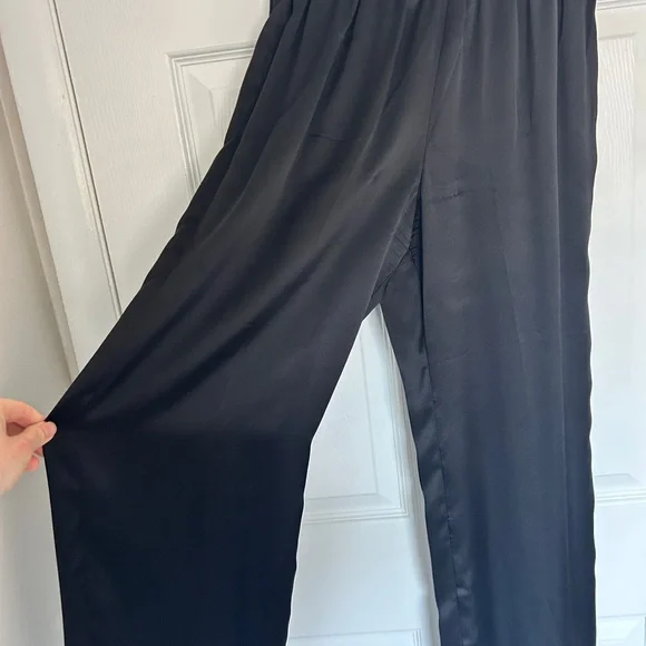 Reformation Cropped Silk Pants - Picture 2 of 6